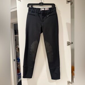 DESIGNER GUCCI Black Equestrian Pants